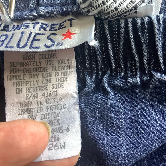MainStreet Blues Jeans 26W - Picture 4 of 6